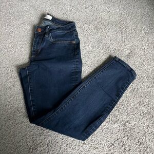 Gap Dark Wash Curvy True Skinny Jeans Size 27R